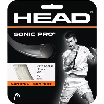 Struna na výplet tenisové rakety Tenisový výplet Head Sonic Pro White (12 m) 1,30 mm
