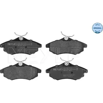 Brzdový systém Sada brzdových destiček, kotoučová brzda MEYLE 025 234 0719