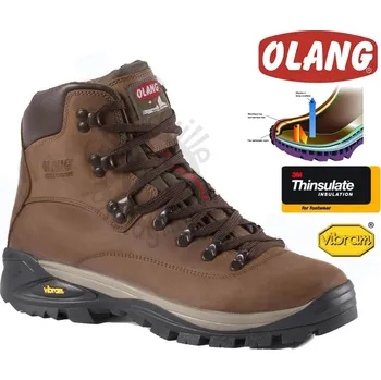 Pánská móda Olang Alabama Thinsulate Cuoio zimní zateplená obuv 47