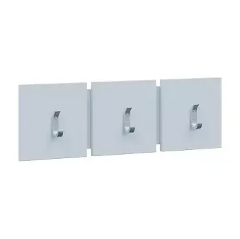 Věšák VN - 11 stěna věšáková 800x250 mm, 3-háček Laura, bílá