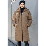 Only dámský zimní kabát Newamanda hnědý Velikost: XL