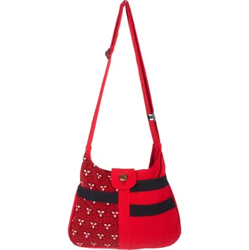 Bavlněná kabelka s potiskem Janani Red, Sittar