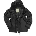 Nepromokavá funkční bunda ECWCS, Mil-Tec, Černá, 3XL