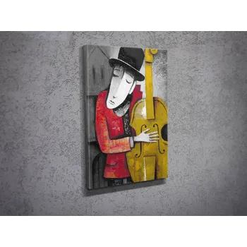 Obraz ASIR Obraz na plátně HUDEBNÍK 30 x 40 cm