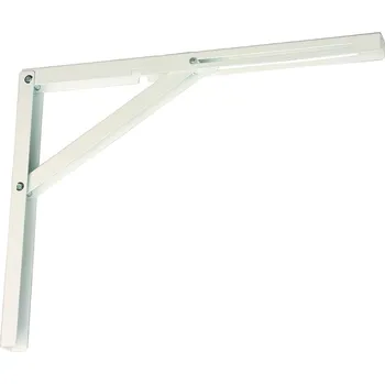 Sklopná konzola 400mm bílá