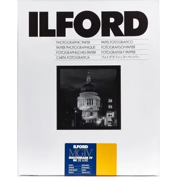 Vybavení pro vyvolávání a úpravu fotografie ILFORD 30x40/10 RC MGD.25M Multigrade IV černobílý papír (satin)