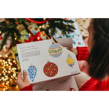 Vánoční dekorace ePiPí girlanda Vánoční ozdoby