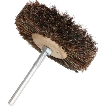 Brusný kotouč Leštící a voskovací štětinový stopkový kartáč SISAL 80x20x45