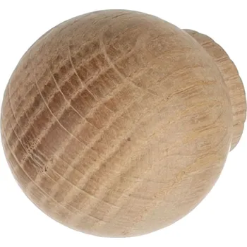 Nábytkové kování Interex design Knopka WOOD / Dub nelakovaný