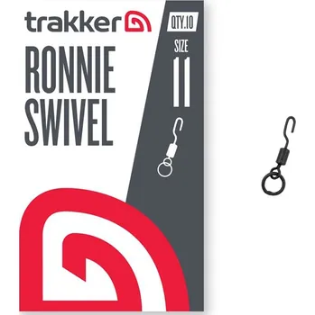 10ks - Obratlík Trakker Ronnie Swivel Velikost 11