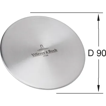 Sifon Příslušenství ke dřezům Villeroy & Boch - krytka odpadu 962415LC, nerez 962415LC