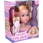 Česací hlava 22cm s doplňky