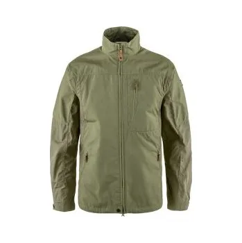 Pánská větrovka Fjällräven Övik Stencollar Jacket Men Green-Light Olive zelená XL