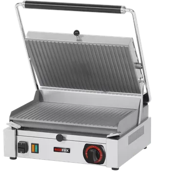 Kuchyňský gril Kontaktní gril rýhovaný elektrický 37x24 230 V | REDFOX - PM 2015 R