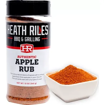 Koření Heath Riles BBQ Grilovací koření Apple 340g Heath Riles