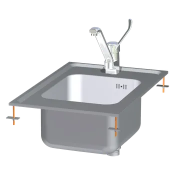 Neutrální modul s dřezem pro drop-in | RM - LAD-64