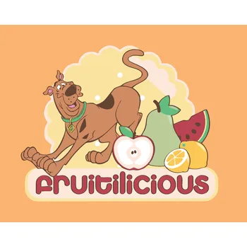 ZUTY Malování podle čísel - SCOOBY S OVOCEM (SCOOBY DOO) Rozměr: 40x50 cm, Rámování: bez rámu a bez vypnutí plátna