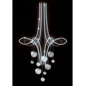 Vánoční světelný řetěz Polamp POL-0820 - 3D dekorace - Ozdoba sloupů - 120 x 75 cm