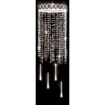 Vánoční světelný řetěz Polamp POL-0741 - 3D dekorace - Ozdoba sloupů - 300 x 140 cm