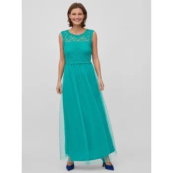 Dámské šaty Dámské šaty Vila Lynnea Vila tyrkysová 2062838