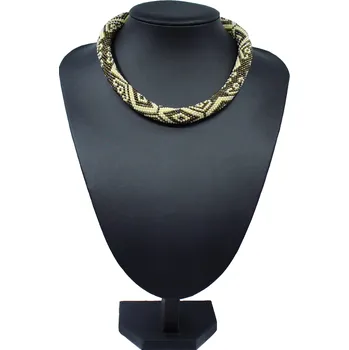 Náhrdelník Mijabijoux háčkovaný náhrdelník "Clar" MB0085