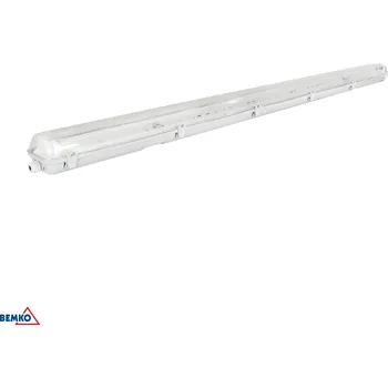 Průmyslové svítidlo Bemko Prachotěsné svítidlo EMPTY OHT IP65 pro 2x T8 LED 150cm