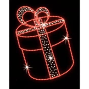 Vánoční světelný řetěz Polamp POL-1107 - 2D dekorace - Dárek - 150 x 130 cm