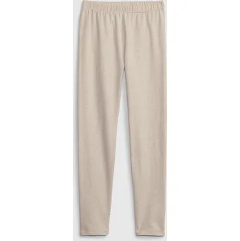 Dívčí legíny GAP Dětské bavlněné legíny - Holky GAP krémová 2165071