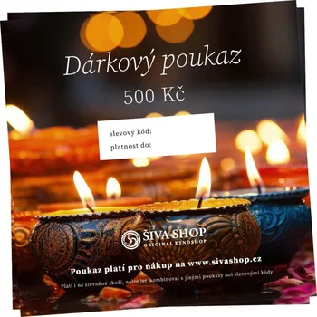 Elektronický dárkový poukaz / 500 Kč
