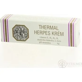 Lék na kožní problémy, vlasy a nehty THERMAL-Dudince THERMAL HERPES KRÉM 6 g