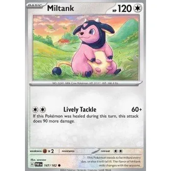 Sběratelská karetní hra Pokémon PAR 147/182 Miltank - Paradox Rift Stav: Near Mint, Verze: REVERSE HOLO