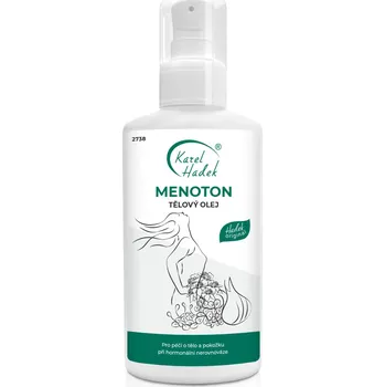 Tělový olej AKH Masážní olej MENOTON 100 ml