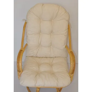 Podsedák Nábytek PEGAS Polstr na křeslo Havai látka světle béžový melír