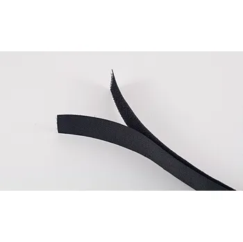 Zip Našívací suchý zip - černá - šířka 2 cm