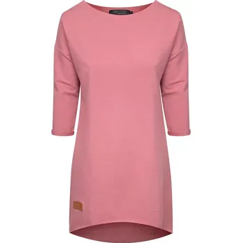 Dámské šaty Dámské teplákové mikino-šaty DRESSY starorůžové - ČESKÁ VÝROBA - MDRSTRL