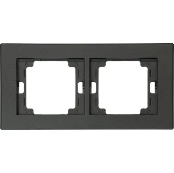 vypínač Abex Rámeček RA-2O - série ONYX barva: antracitová