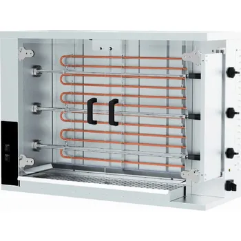 Grilovací rošt Elektrický gril na kuřata, várka 15 kuřat CRE3