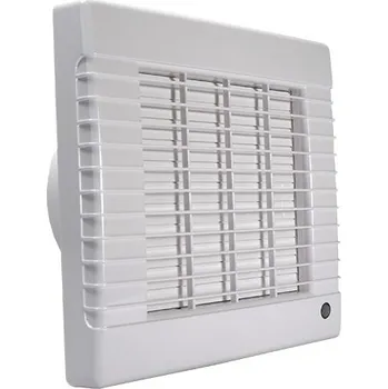 ventilátor do koupelny Ventilátory Dalap LV ECO axiální s automatickou žaluzií Typ: časový spínač, Průměr: 100mm