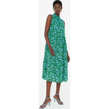 Dámské šaty Dámské šaty Trendyol Multi-color patterned Trendyol zelená 1747697