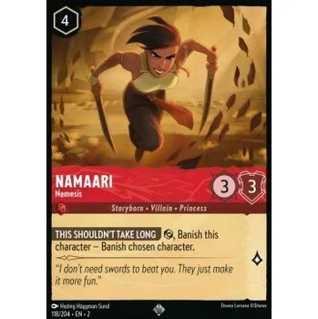 Sběratelská karetní hra ROF 118/204 Namaari - Nemesis - Rise of the Floodborn Verze: NORMAL