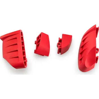 Rám pro motocykl PUIG Španělsko Sada barevných krytek pro padací protektory Puig PRO 2.0 barva: červená