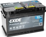 Exide Premium EA722 12V 72Ah 720A