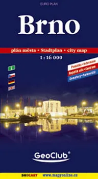 Brno plán města 1:16 000 - GeoClub (2019)