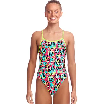 Dívčí plavky FUNKITA Alotta Dots Girls Single Strap One velikost: 152