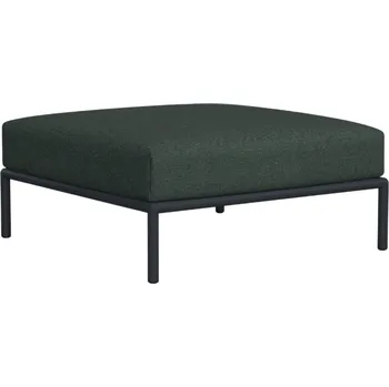 Zahradní pohovka Tmavě zelená látková podnožka HOUE Level 81 x 81 cm