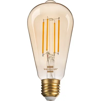 Žárovka Brennenstuhl LED žárovka WiFi vintage E27 470lm, 4,9W, hruška