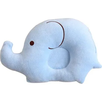 Dekorativní polštářek Polštářek pro novorozence | podhlavníček, styl slon - Modrá