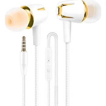 Sluchátka Špuntová sluchátka | drátová sluchátka - Zlatá
