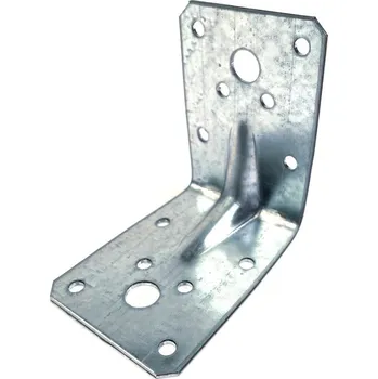 Tesařské kování SVX Úhelník s prolisem KP 60x60x45mm 60x60x45