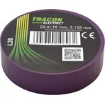 Tracon electric Páska izolační fialová 20mx18mm 20mx18mm